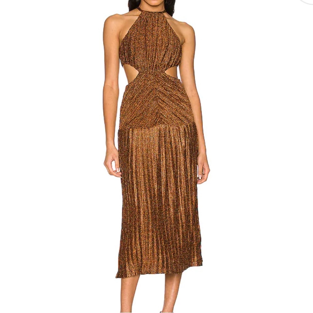 NEW NWT MISHA Odette Dress in Copper